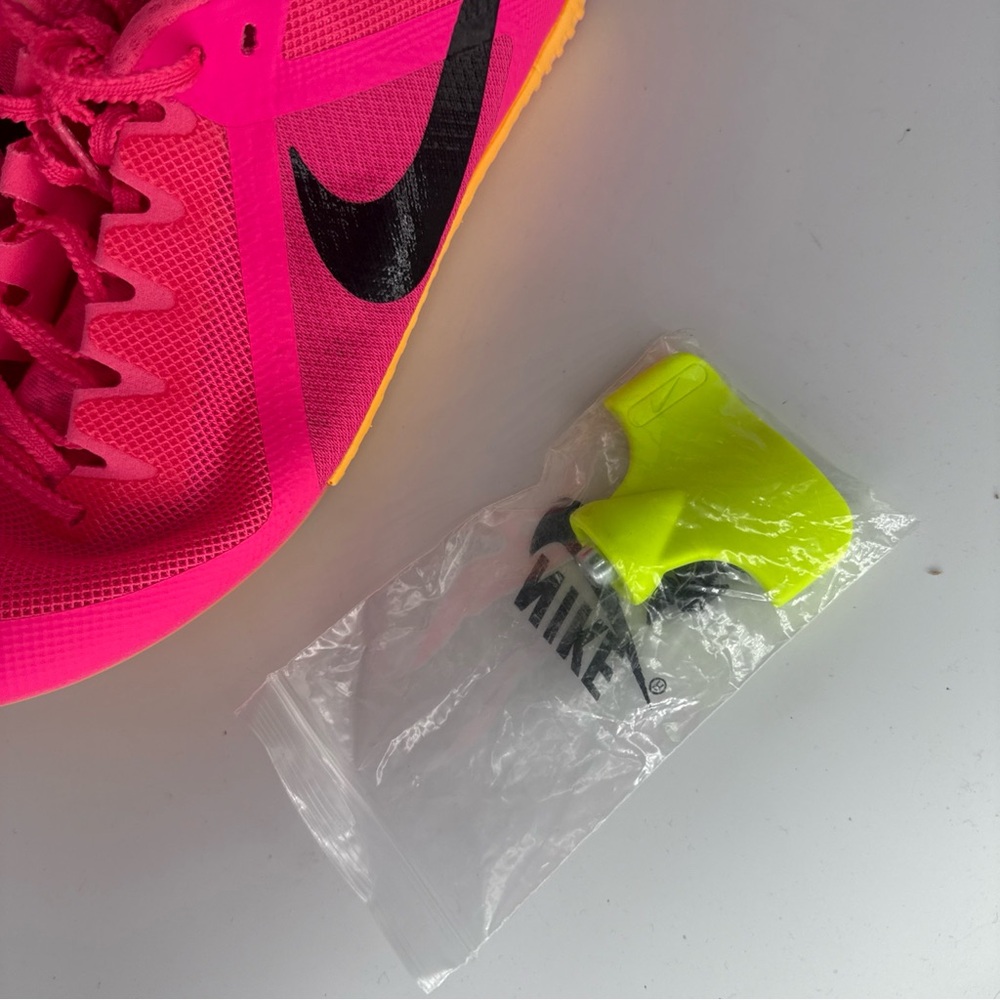 New Nike Zoom Rival 'Hyper Pink Orange' DC8749-600 Men's Track Spike Shoes Sz 11 - Picture 6 of 6